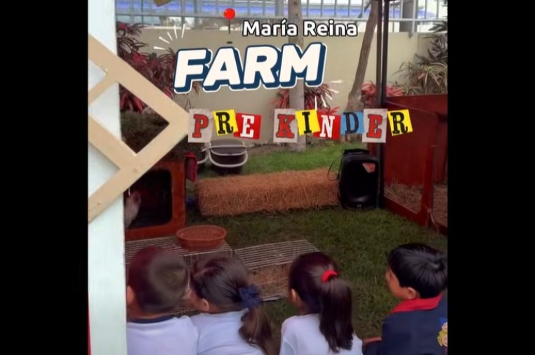 🐄🌱 ¡La granja llegó a María Reina!