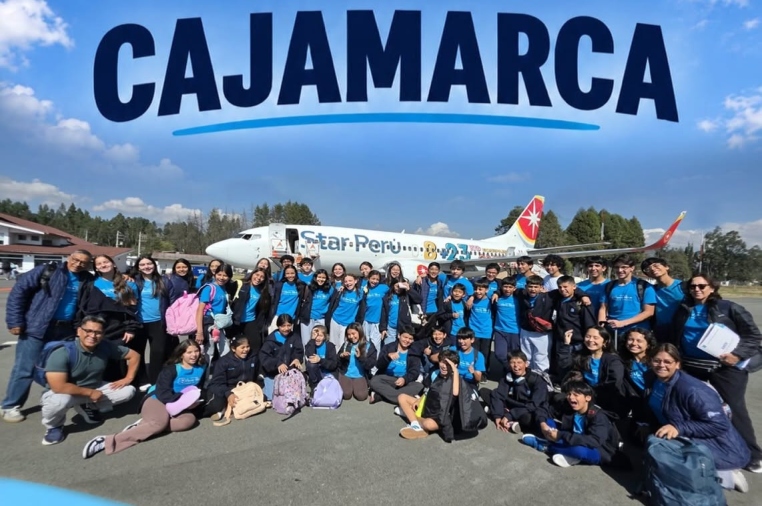 💃✨ ¡Nuestro elenco de danza María Reina ya se encuentra en Cajamarca!