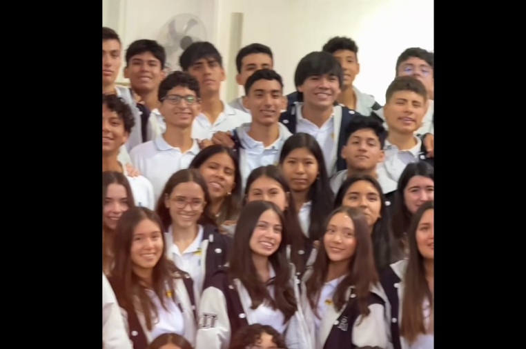 última misa del año en el colegio María Reina - Promoción 2025